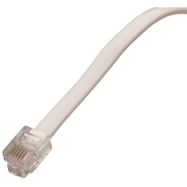 Zenith Cord Telephone Line 7Ft White TL1007W